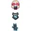 Набір бейджів на липучці Kite Harry Potter HP24-3012-3 3 шт. - мініатюра 2