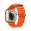 Ремінець Hoco iWatch WA12 series marine double buckle silicone strap (42/44/45/49 мм) помаранчевий - мініатюра 1