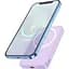 Зовнішній акумулятор Hoco J109 Easy MagSafe 5000mAh 20W Purple [101294] - мініатюра 4