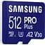 Карта пам'яті Samsung microSDXC PRO Plus 512GB Class 10 UHS-I U3 V30 A2 + USB Reader (MB-MD512SB/WW) [134223] - мініатюра 5