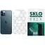 Захисна плівка SKLO Back (тил+грани без углов+лого) Transp. для Apple iPhone 13 mini (5.4) Прозорий / Черепи - мініатюра 1