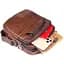 Сумка кожаная мужская Vintage 18х22х6 см sum0022423 - миниатюра 6