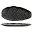 Блюдо Limited Edition Leaf Black 30x16.8 см овальне (B010751) - мініатюра 1