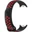 Ремешок DK CDK для Xiaomi Mi Smart Band 10 Silicone Sport Band Nike (015815) (black / red) - миниатюра 1