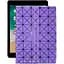 Чехол StatusCASE из экокожи для планшета Apple iPad 9,7 2018 Фиолетовый ромб - миниатюра 1