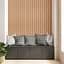 Рейка декоративна Wall Sticker PS 2900х120х20 мм Бук SW-00002145- - мініатюра 7