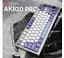Клавіатура ігрова механічна бездротова Ajazz AK-820WP PRO White-Purple RGB Flying Fish Switch Hot-Swap - мініатюра 7