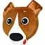 Подушка декоративная пес Патрон WP Merchandise FWPATRONPI22WTBN2, 34 см - миниатюра 3