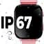 Дитячий GPS-годинник JETIX DF100 Pro Kids з вібродзвінком, 4G відеодзвінком і ліхтариком (Pink) - мініатюра 6