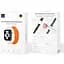Ремінець WiWU Wi-WB010 Smart Magnetic Silicone для Apple Watch 42/44/45/49mm White/Orange [106831] - мініатюра 3
