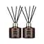 Набір аромадифузорів для дому Вишневий цвіт Perfume Diffuser Cherry Blossom Kundal 200 мл*2 шт. - мініатюра 1