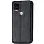 Шкіряний чохол-книжка GETMAN Cubic (PU) для ZTE Blade v2020 Чорний - мініатюра 2