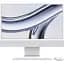 Моноблок Apple iMac 24" M3 10GPU 256GB Silver [MQRJ3] 2023 [99095] - мініатюра 1