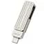 Флеш-драйв USB 3.0 Flash Drive WIWU Wi-FD001 3 in 1, 128GB Silver - мініатюра 6