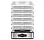 Сушарка дегідратор для харчових продуктів грибів і фруктів Mozano Dehydrator 400 Вт - мініатюра 4