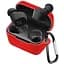 Чохол-накладка DK Silicone Candy Friendly карабін для Sennheiser CX True Wireless CX200TW1 (017221) (red) - мініатюра 1