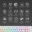Клавіатура Ducky One 3 TKL Cherry MX Blue RGB White (DKON2187ST-CUAPXPWWWSC1) UA [128815] - мініатюра 10