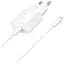 Мережевий зарядний пристрій Samsung 15W PD + Cable USB-C to USB-C White [EP-T1510XWEGEU] [65028] - мініатюра 1