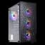Корпус QUBE CARNIVAL RGB Black (CARNIVAL_FCNU3) - миниатюра 1