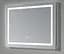 Дзеркало Qtap Mideya (MI2) прямокутне з LED-підсвічуванням Touch QT2078NCF7050W - мініатюра 6