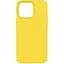 Чохол Silicone Case AA Apple iPhone 13 Pro Max Canary yellow - мініатюра 1