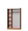 Шафа-купе дводверна MebelStar Стандарт AL 2 Дзеркала 130x45x210 см Дуб сонома (MBS-2480) - мініатюра 2