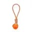 Игрушка для собак Misoko&Co Веревка с мячом orange 43 cm - миниатюра 1