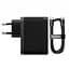 Мережевий зарядний пристрій Baseus GaN5 Pro Fast Charger Type-C+USB 100 W CCGP090201 Black - мініатюра 5