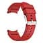 Браслет Galaxy Classic для Samsung Galaxy Watch 4 - червоний ширина кріплення 20мм силікон Watchbands (W43-4WB96278919) - мініатюра 2