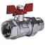 Кран кульовий прямий з американкою Arco 3/4″ Sena 154104 - мініатюра 4