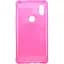 Чехол-накладка Toto Shockproof Carbon Brush TPU Case Xiaomi Mix 2S Pink - миниатюра 3