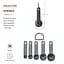 Набор мерных ложек KitchenAid Coreline серый 5 шт. (KQG057OHCGG) - миниатюра 9