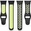 Ремінець DK для Xiaomi Redmi Watch 3 Silicone Sport Band Nike (black / green) - мініатюра 2