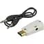 Адаптер переходник HDMI VGA F + AUX 3.5 белый - миниатюра 1