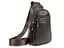 Шкіряний чоловічий коричневий слінг через плече флотар Tavinchi TV-SM8-830C-FL - мініатюра 1