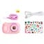 Дитяча фотокамера Hoco DV205 Dual Сamera Pink [136168] - мініатюра 4