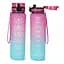 Пляшка для води 4FIZJO спортивна 1000 мл 4FJ0630 Pink/Sky Blue (P-5905973400770) - мініатюра 11