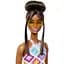 Кукла Barbie Модница в платье с узором в ромб, 30 см (HJT06) - миниатюра 4