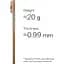 Чохол Pitaka Ultra-Slim для Apple iPhone 17 Golden Glint (KI1701AG) [162391] - мініатюра 3