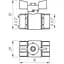 Кран кульовий прямий Q Professional 1/2″ ВВ ЖБ PN40 QP151 - мініатюра 4