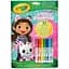 Розмальовка Crayola Gabby's Doll's House 32 сторінки та 7 фломастерів - мініатюра 3