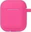 Кейс TOTO Plain Cover With Stripe Style Case AirPods Rose Red - миниатюра 4