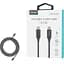 Кабель Choetech XCC-1035-BK, преміум якість USB2.0 С-папа/C-папа, 1,2 м. (XCC-1035-BK) - мініатюра 3