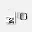 Чохол Ringke Slim 2 шт. Clear/Matte Black для Apple Watch 10 (42мм) - мініатюра 3