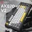 Клавіатура Ajazz AK870 V2 Flying Fish Switch Black/Grey/Yellow (AK870-V2-FF-BGY) [156875] - мініатюра 6