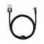 Кабель Baseus MVP 2 Elbow-shaped Fast Charging Data Cable USB to Lightning 2.4A 1m CAVP000001 Black - мініатюра 1