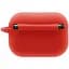 Чехол для наушников Blueo AirPods Pro Silicone Case+Carbine [Red] [49714] - миниатюра 4