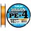 Шнур Sunline Siglon PE х4 300 м (оранж.) 1.0/0.171 мм 16 lb/7.7 кг - миниатюра 1