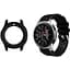 Комплект Watchbands: силиконовый ремешок черный + чехол черный для Samsung Gear S3 Frontier Samsung Galaxy 46mm (WBKW-46-5) - миниатюра 1