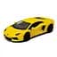Автомодель легкова LAMBORGHINI AVENTADOR LP 700-4, 5" KT5355W, 1:38 Жовтий - мініатюра 1